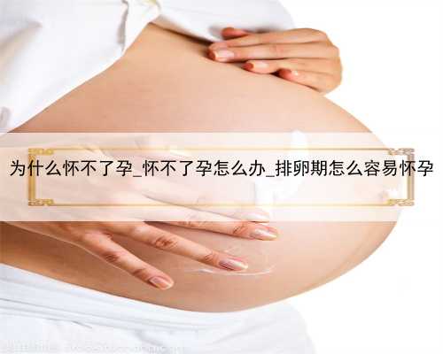 为什么怀不了孕_怀不了孕怎么办_排卵期怎么容易怀孕